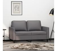 Canapé à 2 Places Causeuse Siège Salle de Séjour Cappuccino Similicuir vidaXL