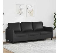 Canapé à 2 Places Causeuse Siège Salle de Séjour Cappuccino Similicuir vidaXL