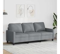 vidaXL Canapé à 2 places 140 cm Tissu avec accoudoirs et oreillers de dossier Noir