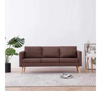 Canapé à 2 Places Tissu Rouge Bordeaux Sofa de Salon Banquette Maison vidaXL