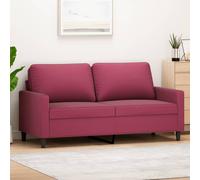 Vidaxl Fauteuil Rouge Bordeaux 60 Cm Velours Rouge