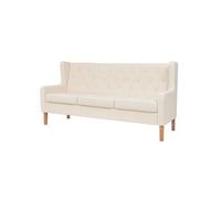 Canapés 2 pcs Tissu Gris Mobilier Fauteuil Chaise Canapé de Salon vidaXL