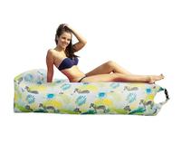 Canapé à Air Sofa Gonflable, Hamac de Plage Transat Gonflables Exterieur Portatif avec Sac de Transport pour Voyager Camping Jardin