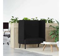 Canapé à Haut Dossier 101cm tissu Canapé compact Sièges modernes Hall vidaXL vid