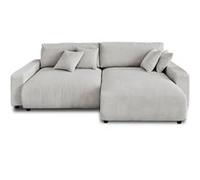 Lisa Design Pivoine - canapé d'angle réversible - 4 Places - Convertible avec Coffre - en Velours côtelé