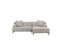 Canapé d'Angle Droit "Viskan" 242cm Gris Clair