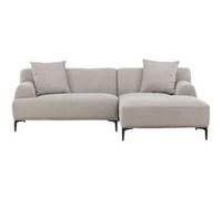 Canapé d'Angle Droit "Viskan" 242cm Gris Clair