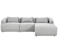Canapé Angle Gauche Design Minimaliste Moderne 3 Places avec Coussins 3 places e