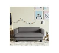 Canapé avec repose-pied pour enfants gis 100x50x30cm similicuir, mini canapé, mini canapé-chaise, mini canapé pour enfants 3196417