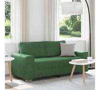 Canapé causeuse gris foncé 160x77x82 cm tissu velours côtelé vidaXL