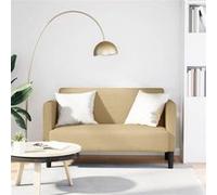 Canapé causeuse gris vert clair 109 cm tissu velours côtelé4100526