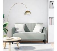 Canapé causeuse vert foncé 109 cm velours canapé deux places divan vidaXL