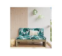 Vidaxl Canapé Central De Jardin 120x80 Cm Bois De Pin Imprégné