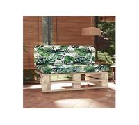 Canapé central palette de jardin, vidaXL Bois de pin imprégné Vert G