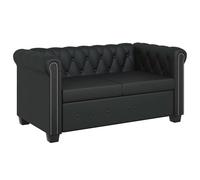 Canapé Chesterfield 3 places Blanc Canapé de salon Mobilier de salon Sofa vidaXL