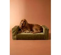 VERTBAUDET Canapé Chien Velours Moyen Déhoussable Bronze TU