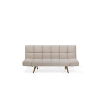 Canapé clic-clac beige INGARO - BELIANI - Convertible - Style scandinave et moderne - Accoudoirs réglables
