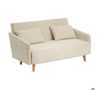 Canapé clic-clac Milo 2 places beige - Atmosphera Créateur d'intérieur