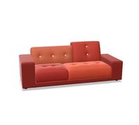 Canapé compact Polder, coloris Rouge Terre