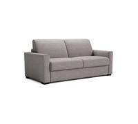 Canapé convertible express - 3 places - BL018 - Tissu como 20 ASH - 190 x 100 x 87 cm Multicolore