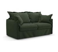 Canapé con ible e press 3 places MYKONOS Tissu Como 11 Forest 185 104 90 cm MONDO Multicolore G