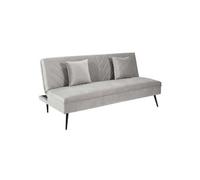 Canapé Convertible 2 Places "Diane" 168cm Gris Clair
