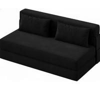 Canapé Convertible 3 en 1, Fauteuil Lit Pliant 1 Place, Chauffeuse Et Siège d'Appoint Économiseur d'Espace