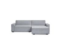 Canapé Convertible Angle Réversible "Romeo" 275cm Gris
