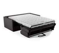 Canapé convertible express - 3 places - SMALL - Tissu anthracite - 168 x 98 x 86 cm Anthracite G