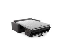 Canapé convertible MAD IN ITALY Marius 3 places tissu anthracite 140x190