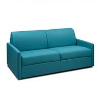 Canapé convertible PARADISO EXPRESS 160 cm matelas 16 cm bleu turquoise