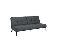 - Canapé convertible Peruga - 3 places - Gris chiné - Peruga