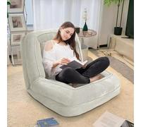 Canapé convertible pour chien avec positions réglables, pouf tatami avec oreillers doux pour chambre à coucher, salon, bureau