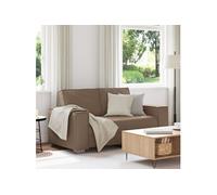 Canapé D'amour Vidaxl Cappuccino 120 Cm En Simili Cuir