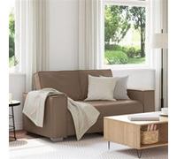 Canapé d amour Cappuccino 120 cm en simili cuir Multicolore G