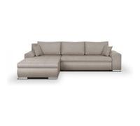 Canapé d angle con ible réversible coffre de rangement Tissu L 289 P 94 188 H 88