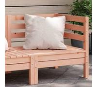Canapé d angle de jardin bois massif douglas Naturel G