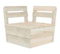 2x Bois d'Epicéa Imprégné Tables de Jardin Patio Terrasse Extérieur vidaXL