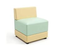 Canapé d'accueil Minimaliste, Fauteuil d'angle créatif, canapés de Lecture Classiques avec Dossier, mobilier rembourré for la Maison,l'école Maternelle et la bibliothèque(60 * 60 * 70cm)