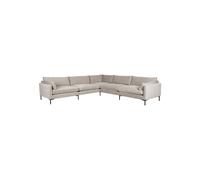 Canapé d'angle 7 places en tissu beige, angle réversible, relax - Zuiver, Summer - 318x318x82 cm