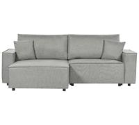 Canapé d'Angle à Droite Moderne Fonction Couchage Dossier Rembourré avec Co
