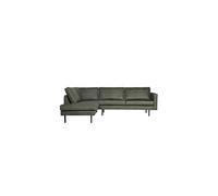 Canapé d'angle à gauche 266x213 cm éco-cuir Army Rodeo