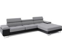 Canapé d'angle avec fonction sommeil ANTON mini Sawana21+Doloro8 droite