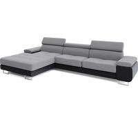 Canapé d'angle avec fonction sommeil ANTON mini Sawana21+Doloro8 Gauche