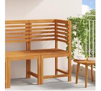 Chaise D'angle De Jardin Vidaxl En Bois Massif D'acacia