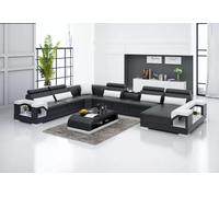 Canapé d'angle Canapé d'angle rembourré Canapé moderne Salon Canapé 2pcs Set Nouveau