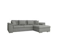 Canapé d'angle Comfivo 107, Gris, Fonction de couchage, 280x160x76cm