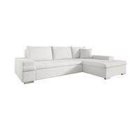 Canapé d'angle Comfivo 212, Brun clair, Fonction de couchage