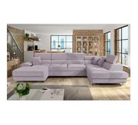 Canapé d'angle Comfivo 241 - Prestige 2765 - Violet - 345x71x202cm