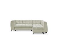 Canapé d'Angle Convertible 5 Places "Casey" 247cm Beige